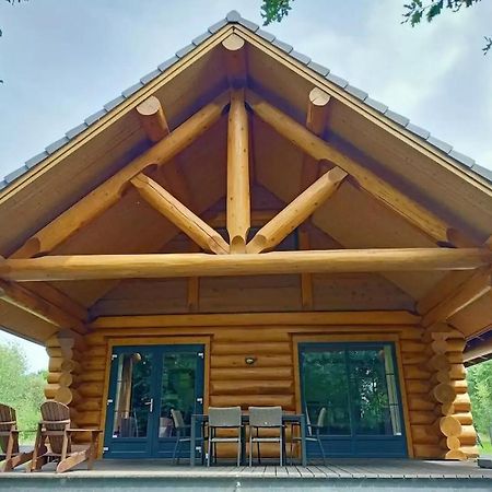 Unieke Houten Villa Met Sauna In Twente - 5P Den Ham Extérieur photo