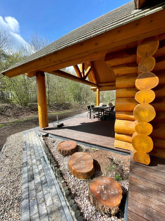 Unieke Houten Villa Met Sauna In Twente - 5P Den Ham Extérieur photo