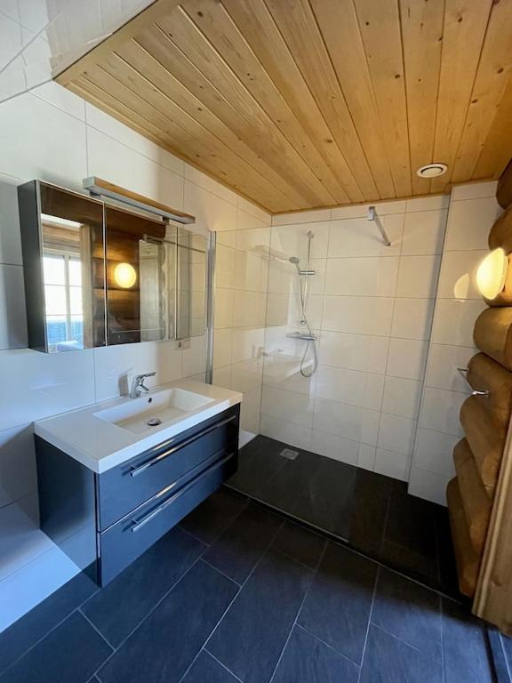 Unieke Houten Villa Met Sauna In Twente - 5P Den Ham Extérieur photo