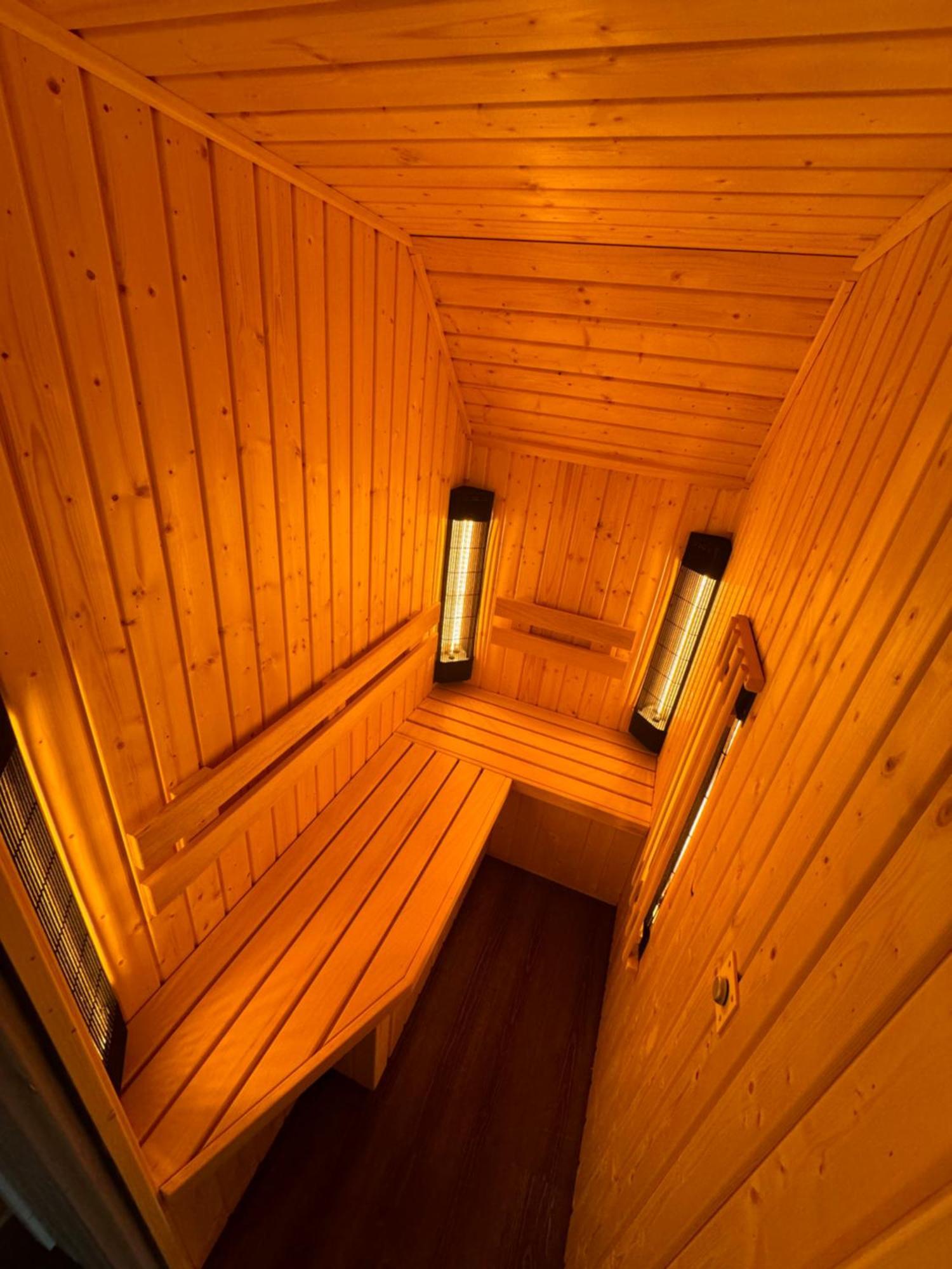 Unieke Houten Villa Met Sauna In Twente - 5P Den Ham Extérieur photo